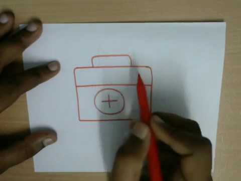 480x360 how to draw a first aid easy step - First Aid Drawing
