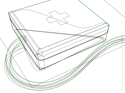 500x375 draw a first aid kit with inkscape libre graphics world - First Aid Kit Drawing