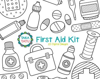 340x270 first aid kit band etsy - First Aid Kit Drawing