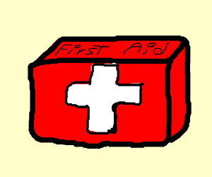 300x250 first aid kit drawing - First Aid Kit Drawing