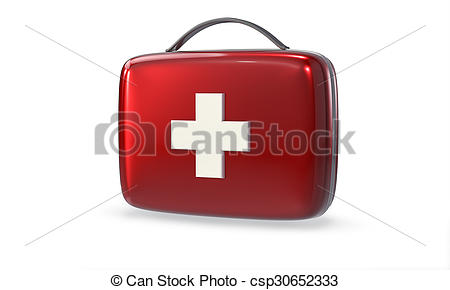 450x290 red first aid kit isolated medical equipment background - First Aid Kit Drawing