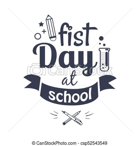 450x470 first day - First Day Of School Drawing