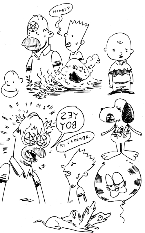 500x803 Citric Comics - First Day Of School Drawing