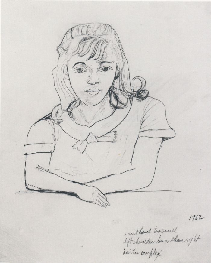 700x870 Richard Feynman's First Drawing - First Drawing