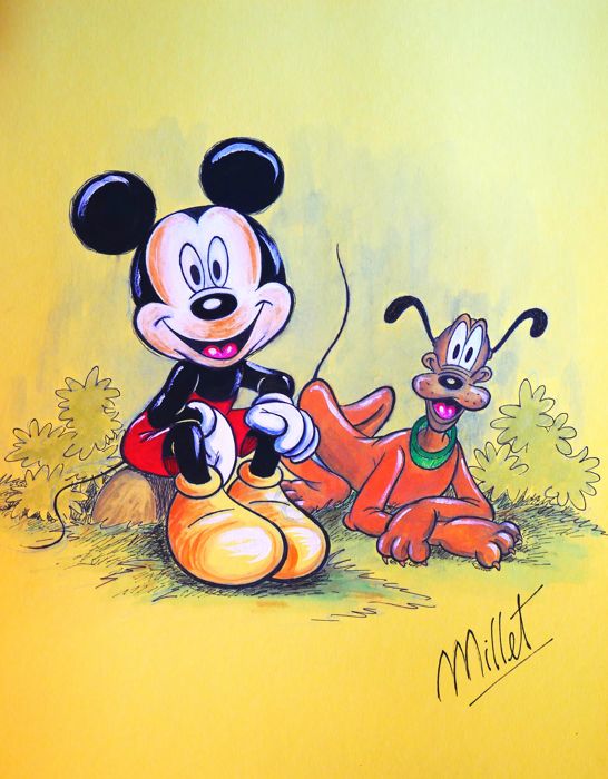 546x700 Mickey Mouse - First Mickey Mouse Drawing
