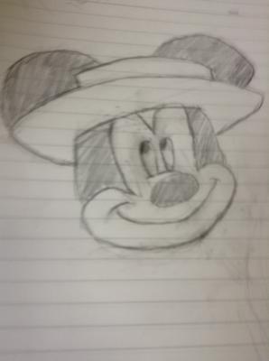 298x400 My First Time Ever Drawing - First Mickey Mouse Drawing