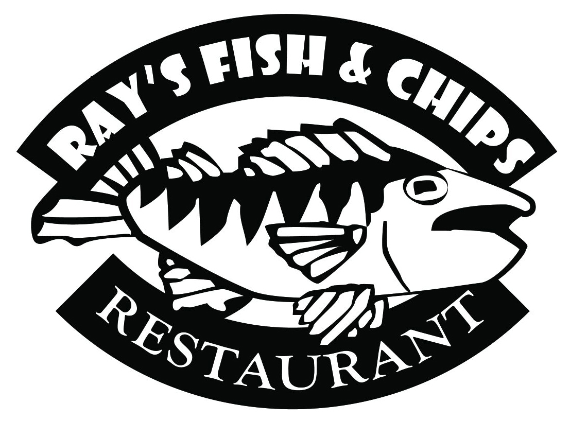 1107x818 Ray's Fish Chips Logo - Fish And Chips Drawing