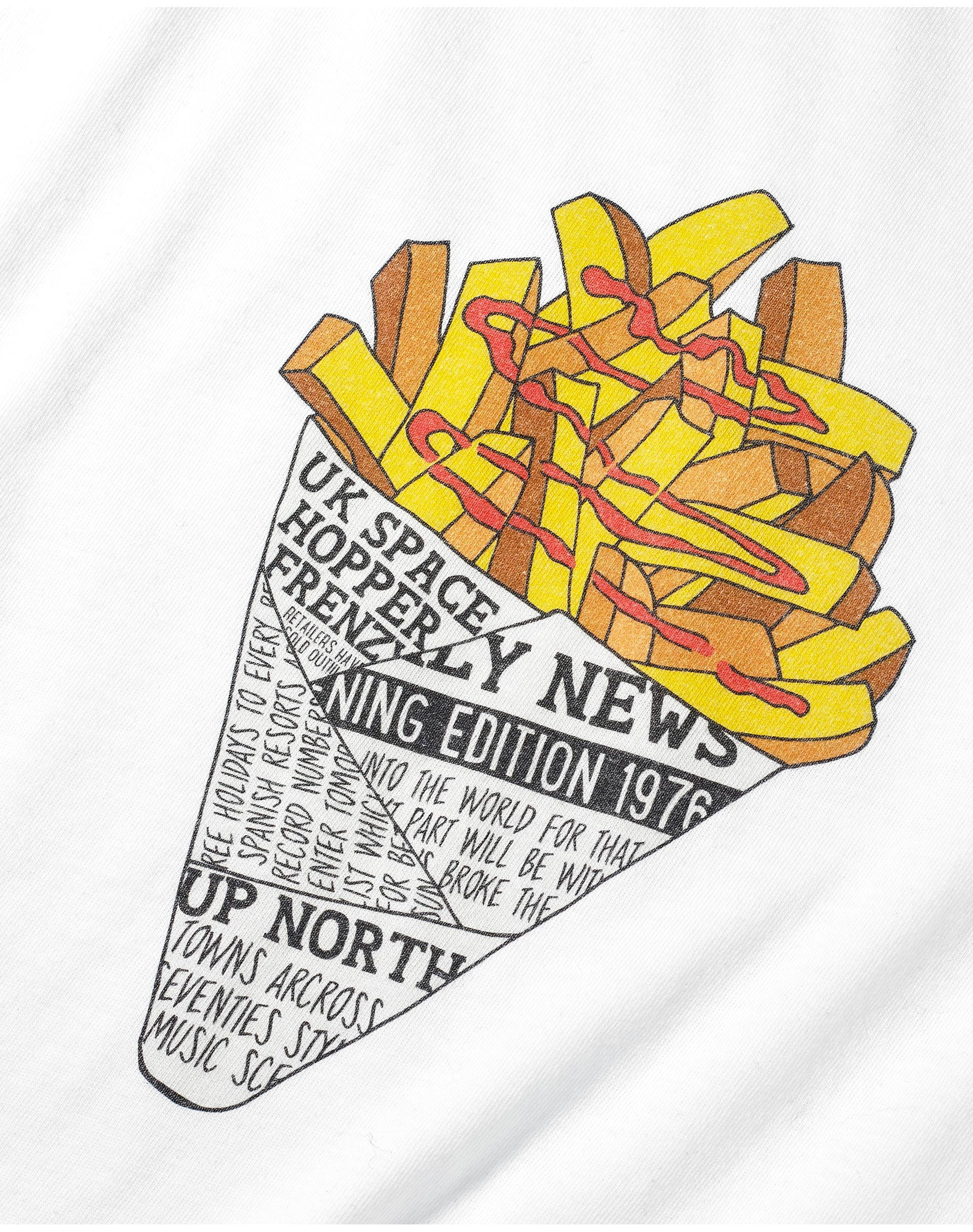 1920x2430 Fish Chips Tee Women's T Shirts Me Em - Fish And Chips Drawing