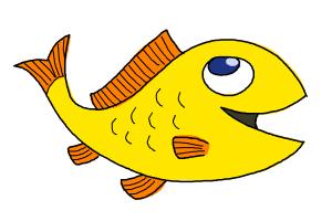 300x200 How To Draw A Simple Fish - Fish Drawing
