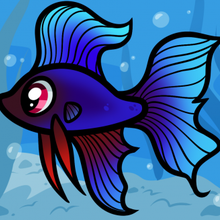 220x220 How To Draw How To Draw A Betta For Kids, Betta Fish - Fish Drawing For Kids