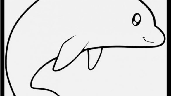 585x329 Easy Fish Drawings How To Draw A And Simple Drawing For Kids Learn - Fish Drawing Simple