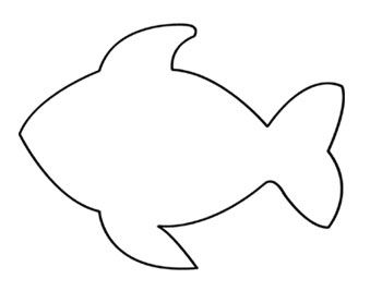 350x278 Printable Fish Pattern Template Mang Fish Patterns - Fish Drawing Template