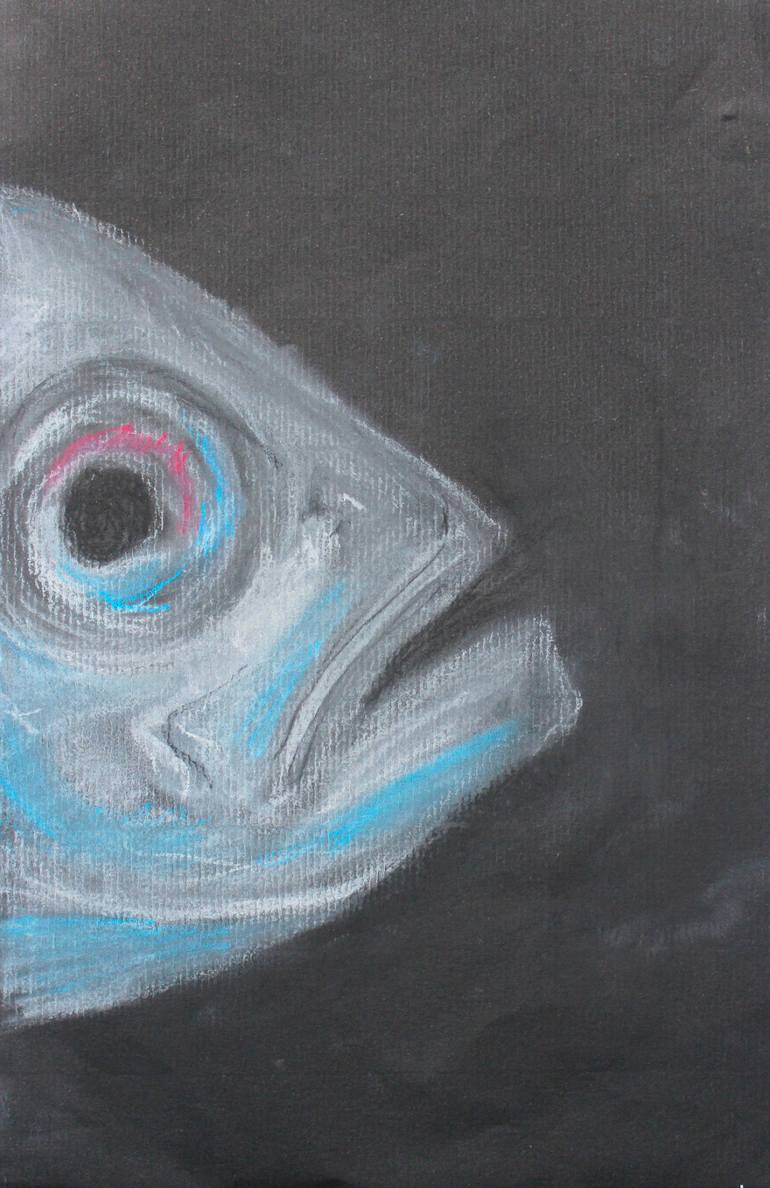 770x1188 Fish Head Drawing - Fish Head Drawing