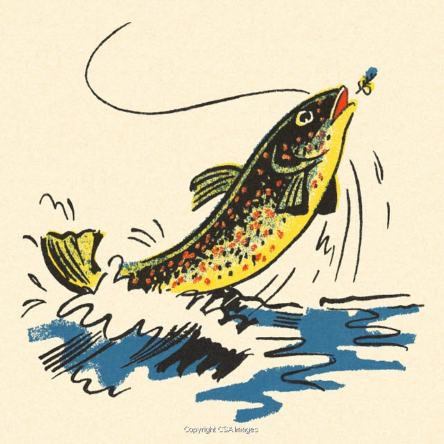 640x640 Fish Jumping Out Of The Water - Fish Jumping Out Of Water Drawing