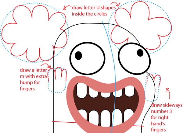 600x437 How To Draw Finberley From Disney's Fish Hooks With Easy Step - Fish On A Hook Drawing