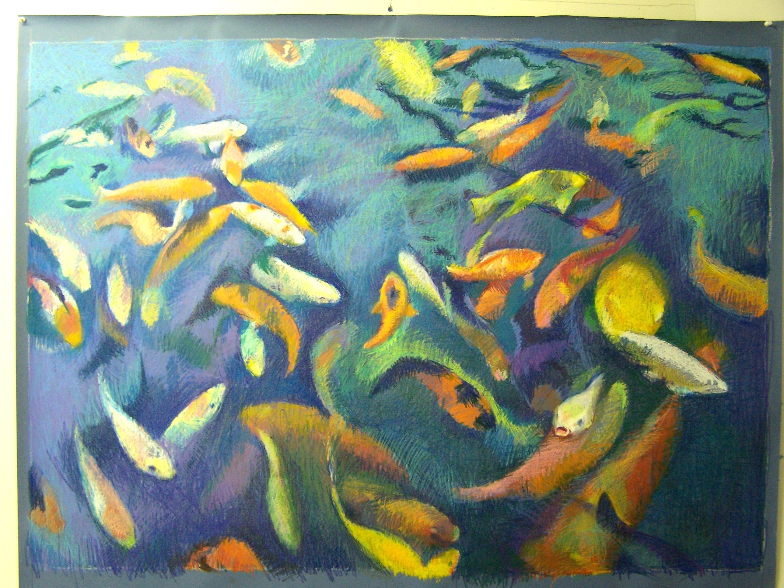 2576x1932 Rearranging The Fish Pond Aletha Kuschan's Weblog - Fish Pond Drawing