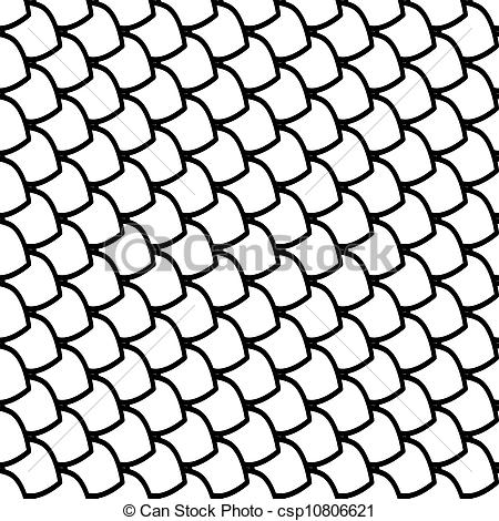 450x470 Fish Scales Clipart - Fish Scales Drawing