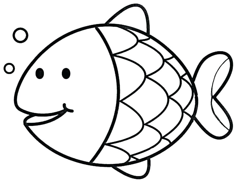 900x696 fish simple drawing simple drawing of a fish simple fish drawing - Fish Simple Drawing