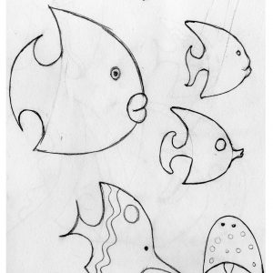 300x300 Drawings Of Fish Fresh Easy Fish Drawings - Fish Simple Drawing