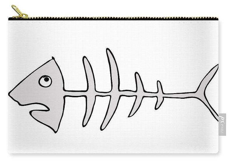 800x570 Fish Skeleton - Fish Skeleton Drawing