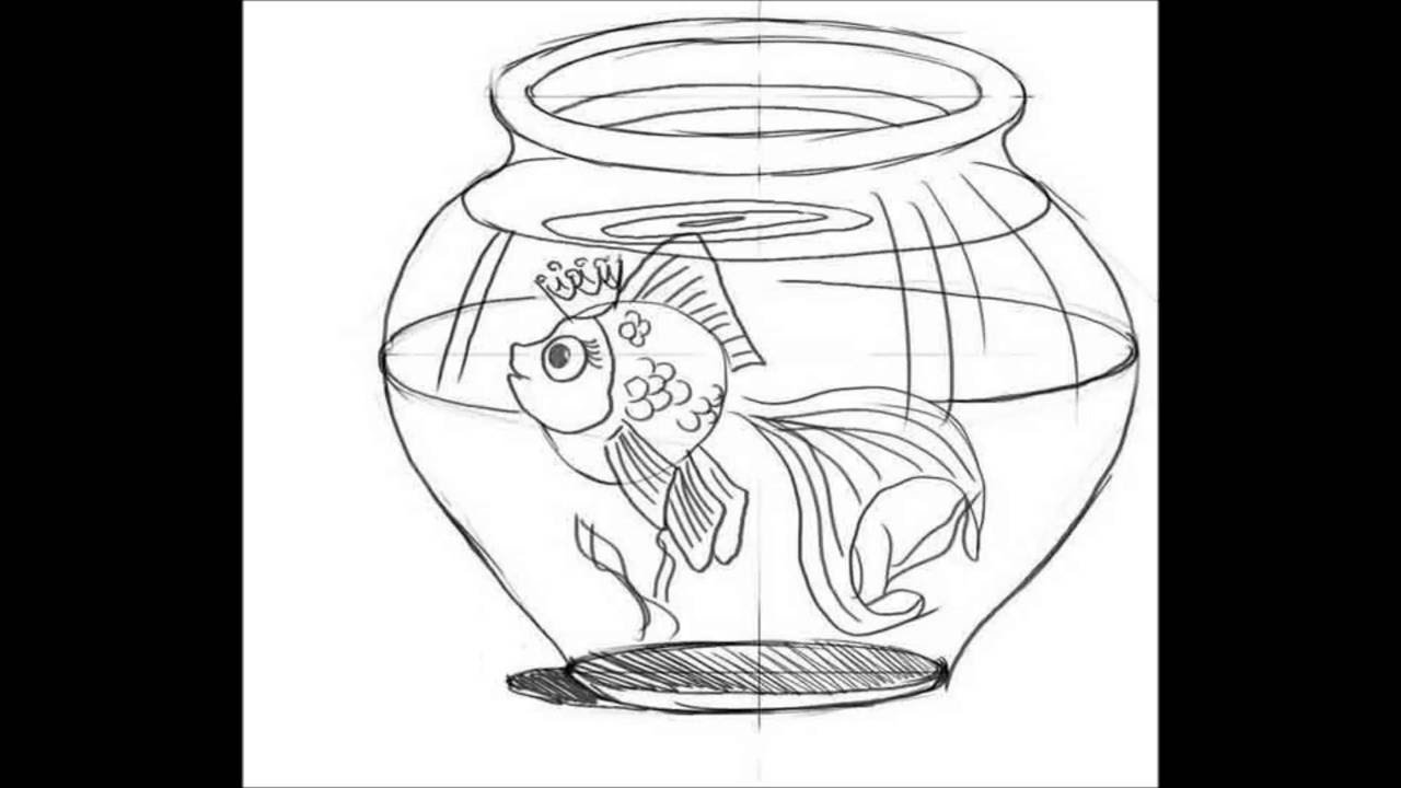 Fish Tank Drawing