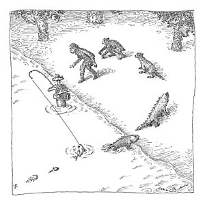 300x300 Fisherman Drawings Fine Art America - Fisherman Drawing