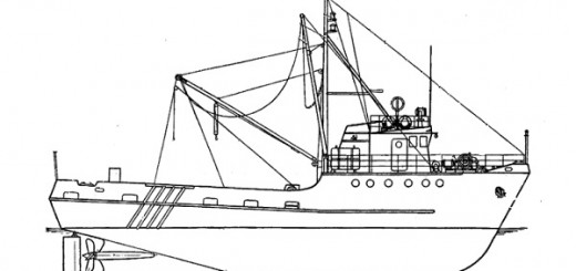 520x245 fishing boat plans archives - Fishing Boat Drawing