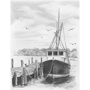 355x355 royal langnickel sketching made easy size fishing boat - Fishing Boat Drawing