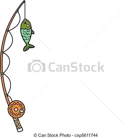 450x470 fishing pole - Fishing Pole Drawing