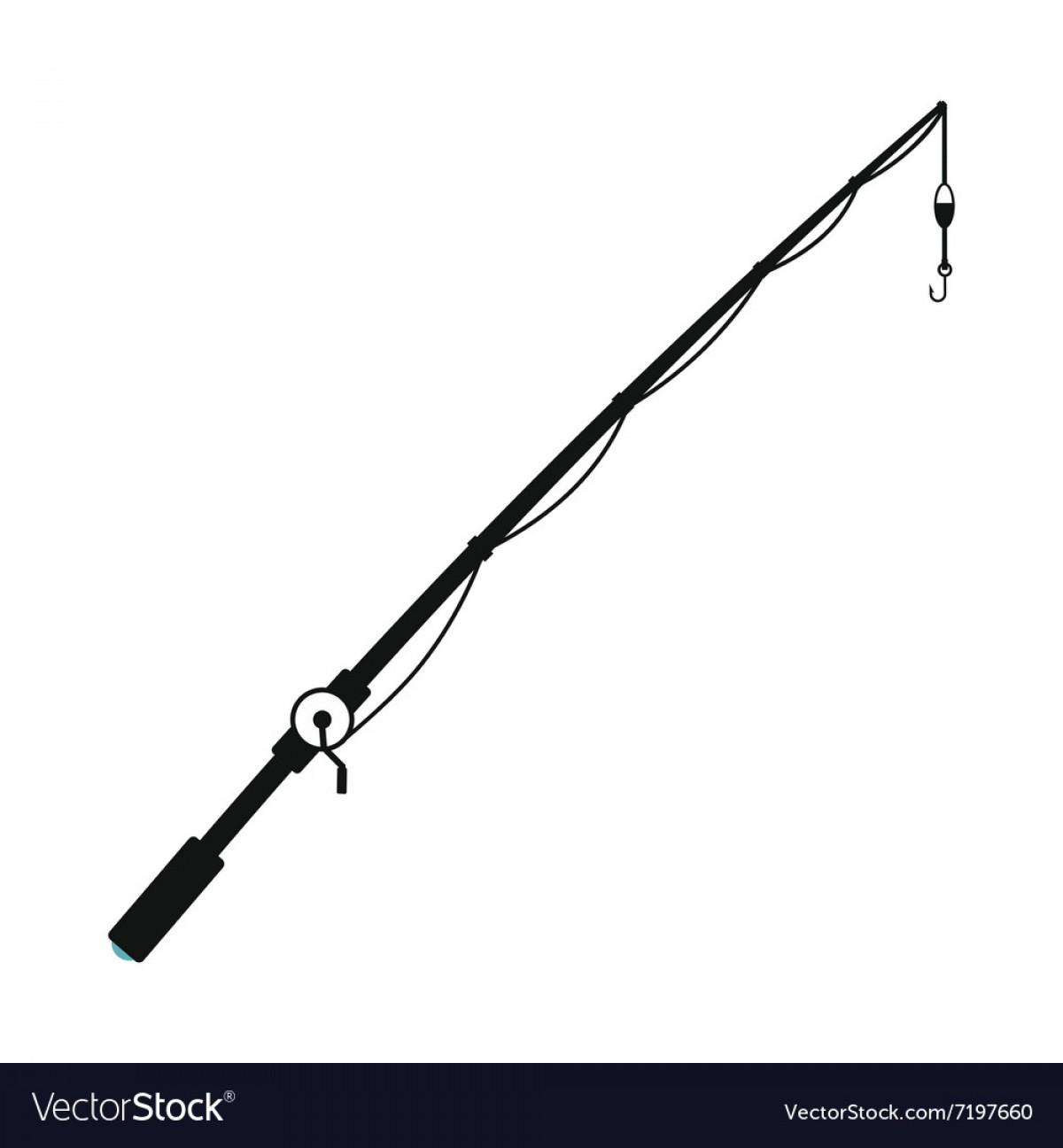 1200x1296 best free fishing pole icon vector drawing free vector art - Fishing Pole Drawing