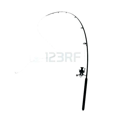 450x448 fishing pole drawing - Fishing Rod Drawing