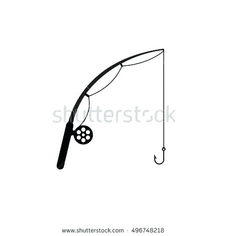 Fishing Rod Drawing at PaintingValley.com | Explore collection of ...