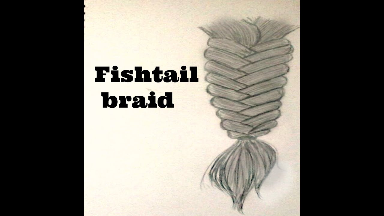 Fishtail Braid Drawing at Explore collection of Fishtail Braid Drawing