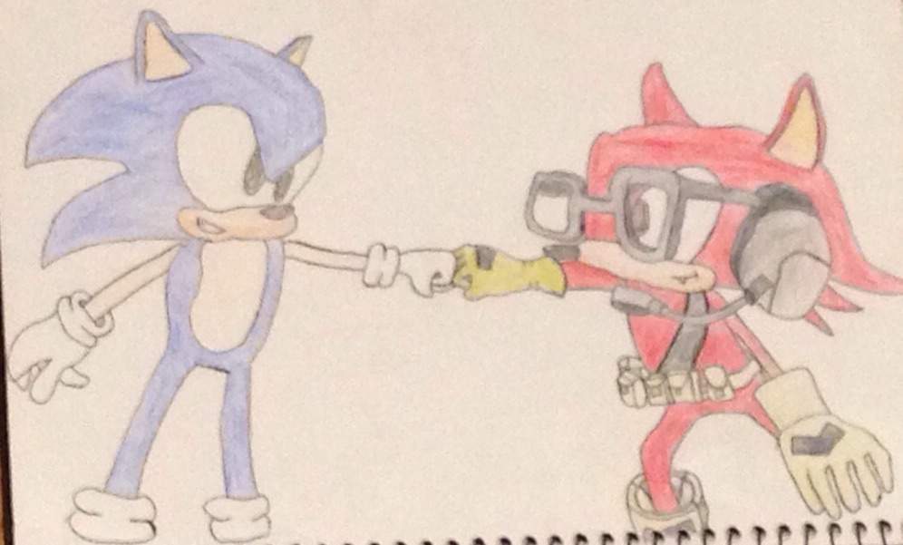 996x601 Fist Bump Drawing Sonic The Hedgehog! Amino - Fist Bump Drawing