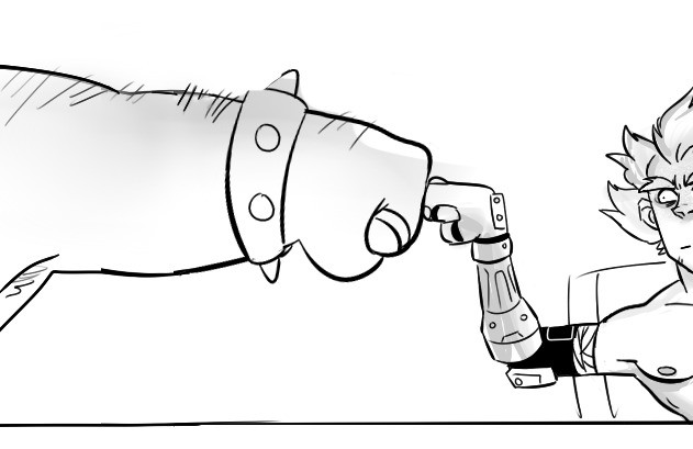 631x409 Fist Bump - Fist Bump Drawing