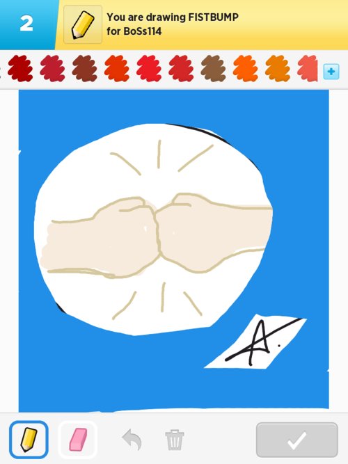 500x667 Fistbump Drawings - Fist Bump Drawing