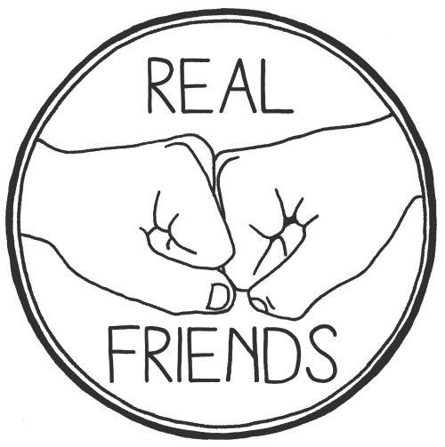 500x503 Art Design Pop Punk Real Friends Fist Bump Evelinathoren - Fist Bump Drawing