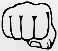 190x168 Brofist Bro Fist Fist Bump Clipart Baby Bib Spreadshirt - Fist Bump Drawing