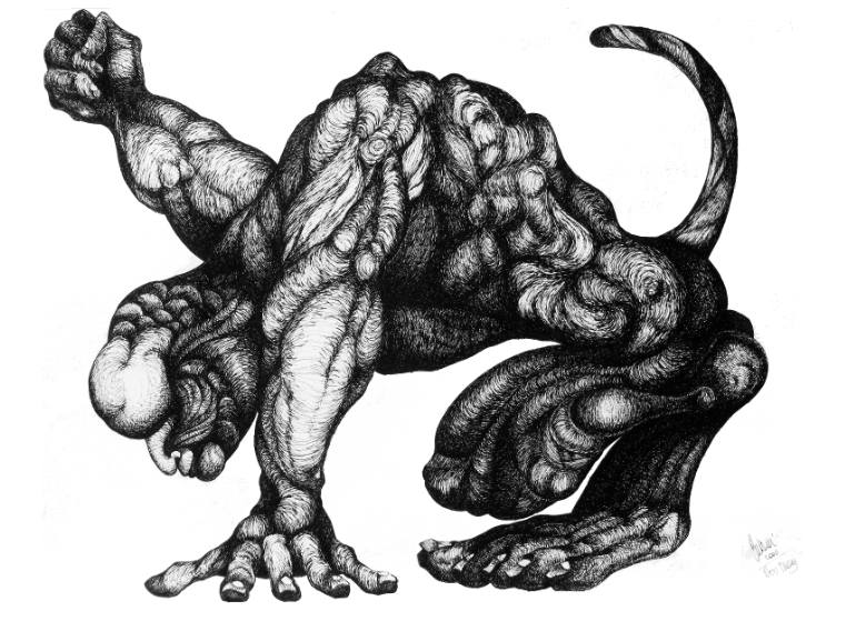 770x568 fist drawing - Fist Drawing