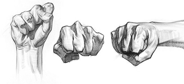 600x274 drawing a perfect fist hands in action!!! proko - Fist Drawing