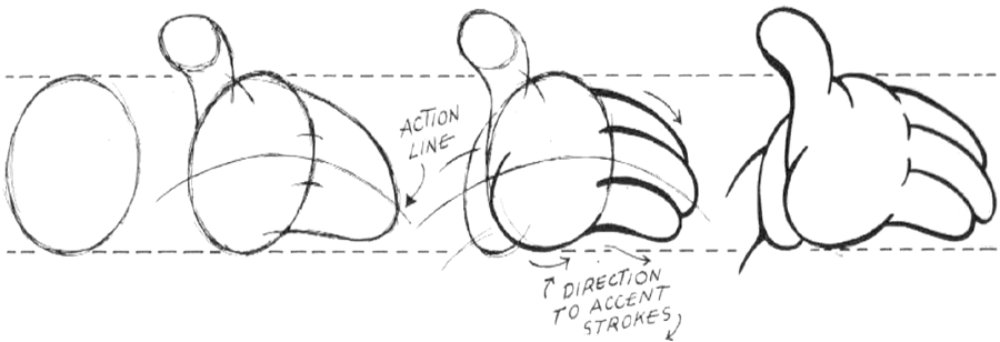 900x308 How To Draw Cartoon Hands Guide To Drawing Comic Hands How - Fist Drawing Tutorial