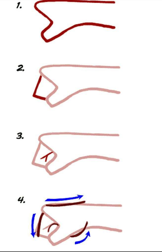 656x1021 Drawing A Fist Tutorial Anime Amino - Fist Drawing Tutorial