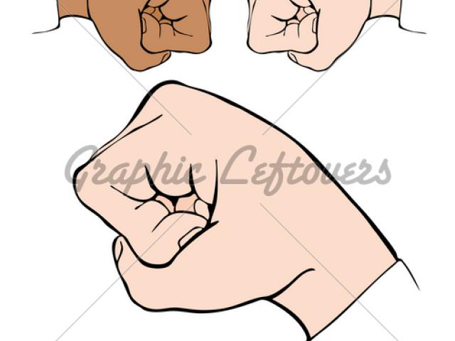 640x480 drawn fist fist pump - Fist Pump Drawing