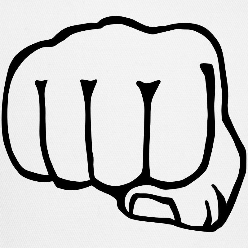 800x800 punch clipart fist pump - Fist Pump Drawing
