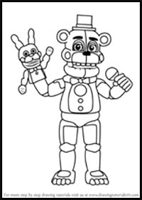 200x283 how to draw five nights - Five Nights At Freddys Drawings
