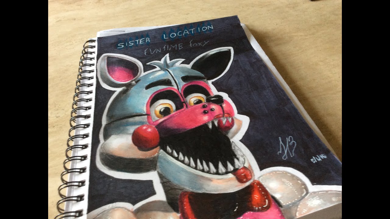 1280x720 all my five nights - Five Nights At Freddys Drawings