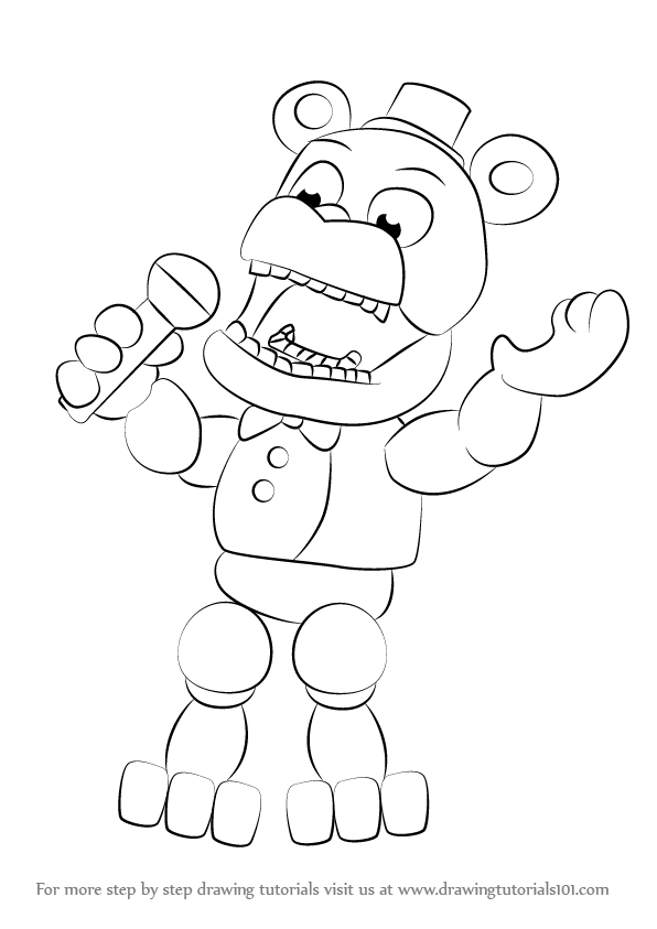 Five Nights At Freddys Drawings At PaintingValley Com Explore Collection Of Five Nights At