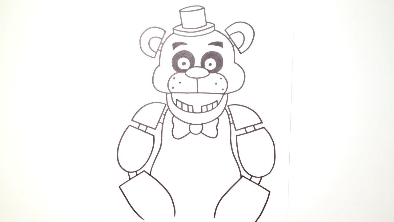 1280x720 five nights at freddys drawings - Five Nights At Freddys Drawings