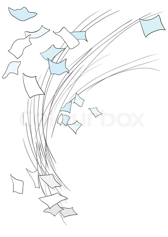 567x800 Flag In The Wind Drawing - Flag In The Wind Drawing