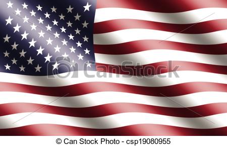 450x290 flag waving illustrations and clip art flag waving royalty - Flag In The Wind Drawing